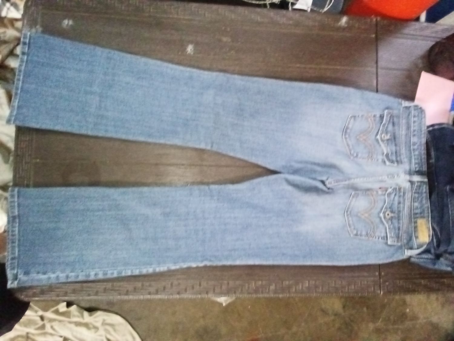 Levi's 646 low bootcut jeans size 8