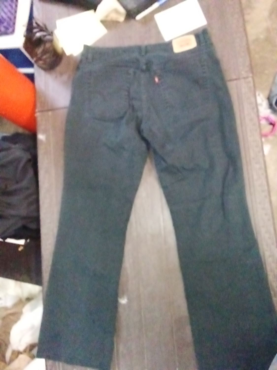 Levi's 550 black relaxed fit jeans. Size 14L