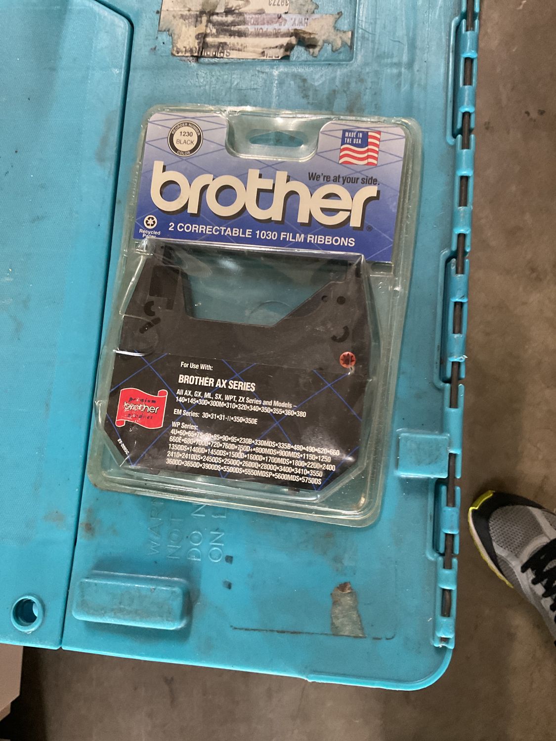 Brother 2 correctable 1030 film ribbon