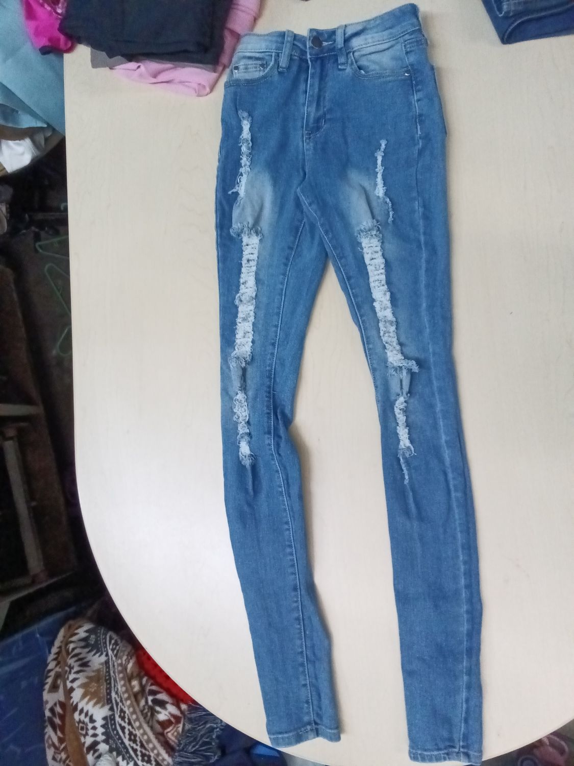 Fashion Nova jeans are a size 0