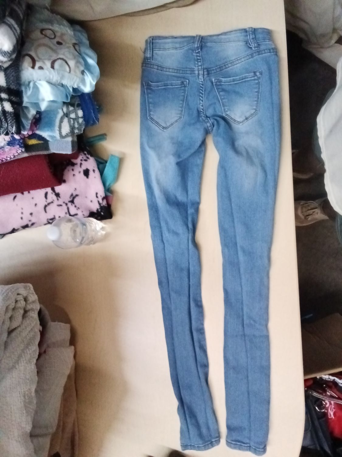 Fashion Nova blue jeans size 0