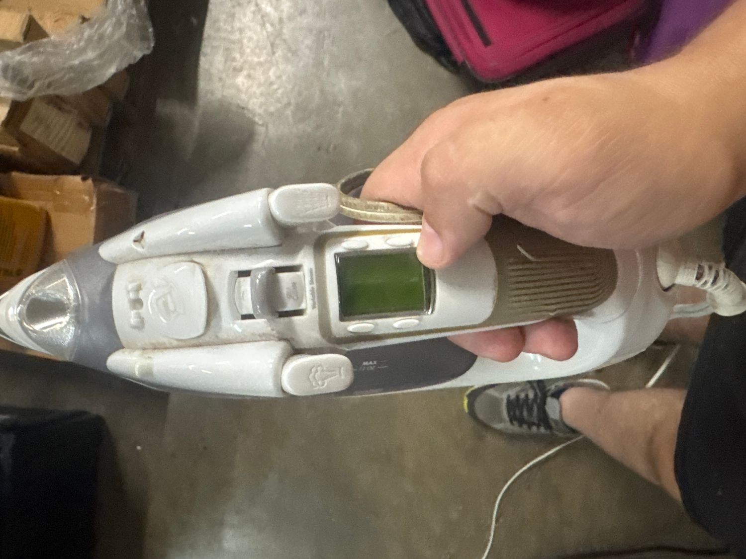 Hamilton Beach Digital Display Electronic Steam Iron