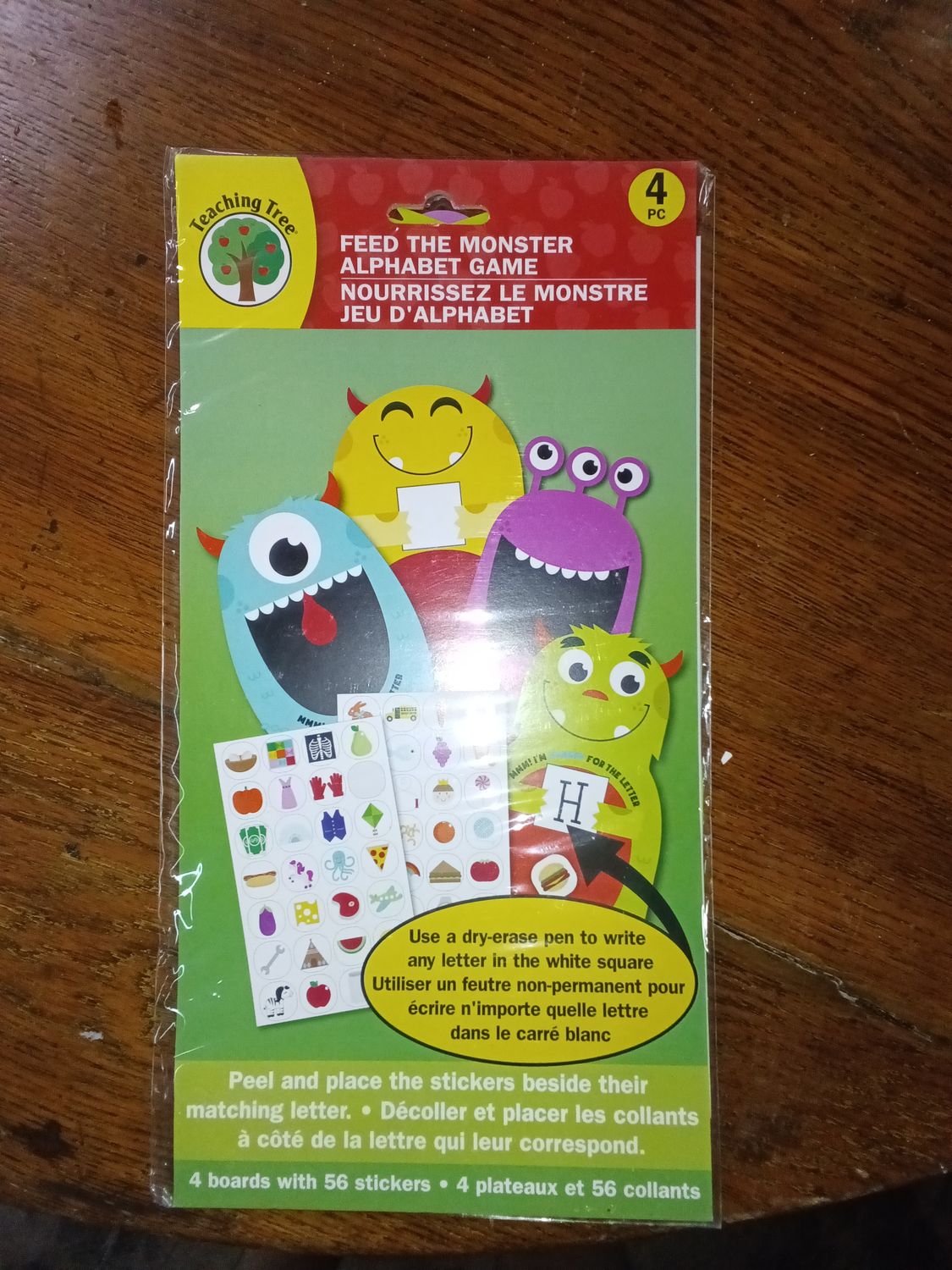 Teaching Tree Feed The Monster Alphabet Game