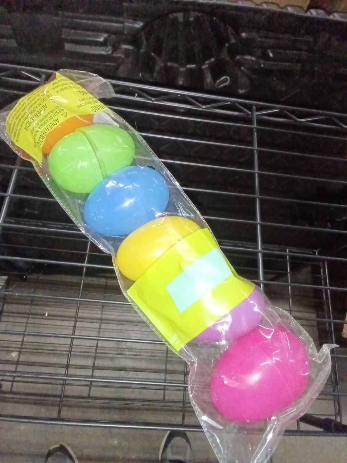 Easter plastic eggs multi-packs