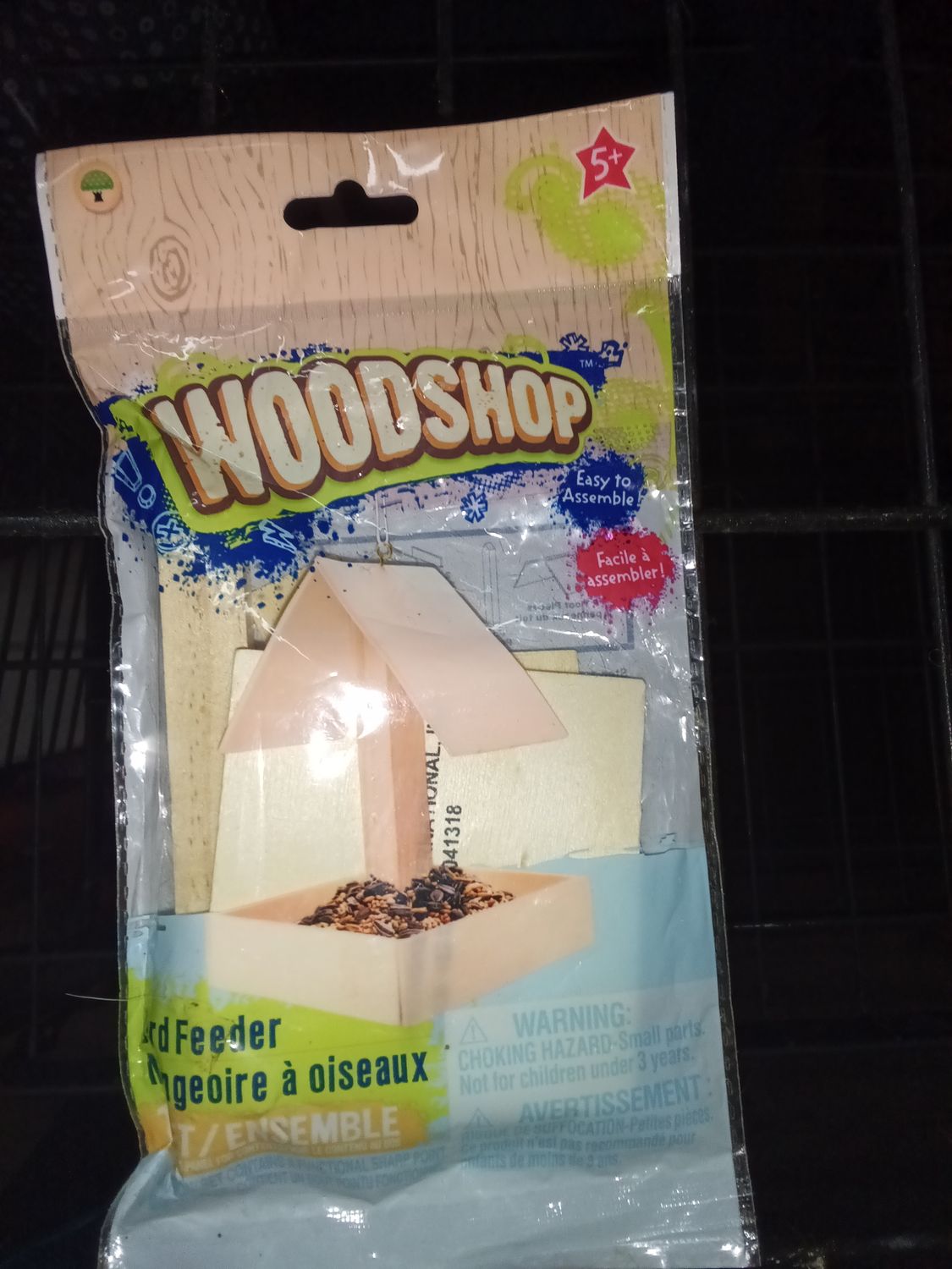Woodshop Bird Feeder Wooden Model Kit