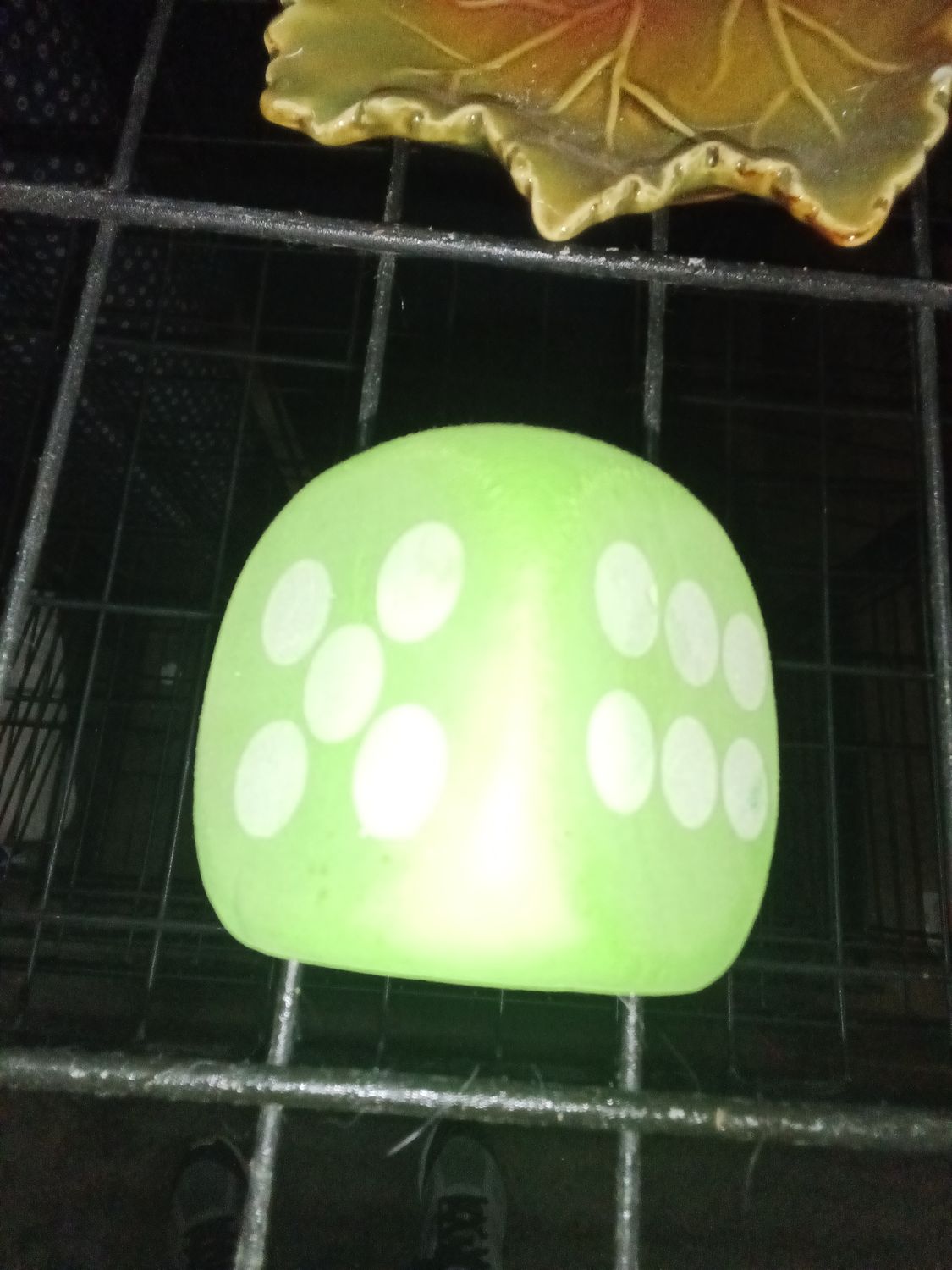 Large Green Foam Dice