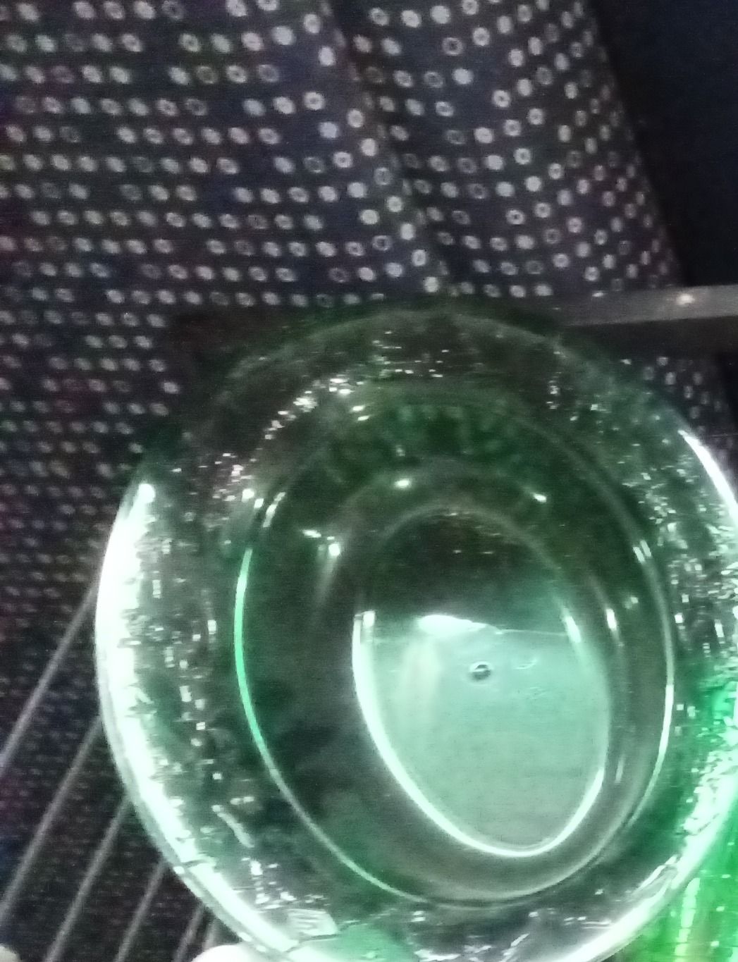 Green Tiara Exclusives Sandwich Pattern Glass Bowl