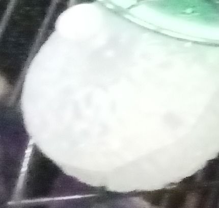 Frosted White Textured Glass Candle Holder