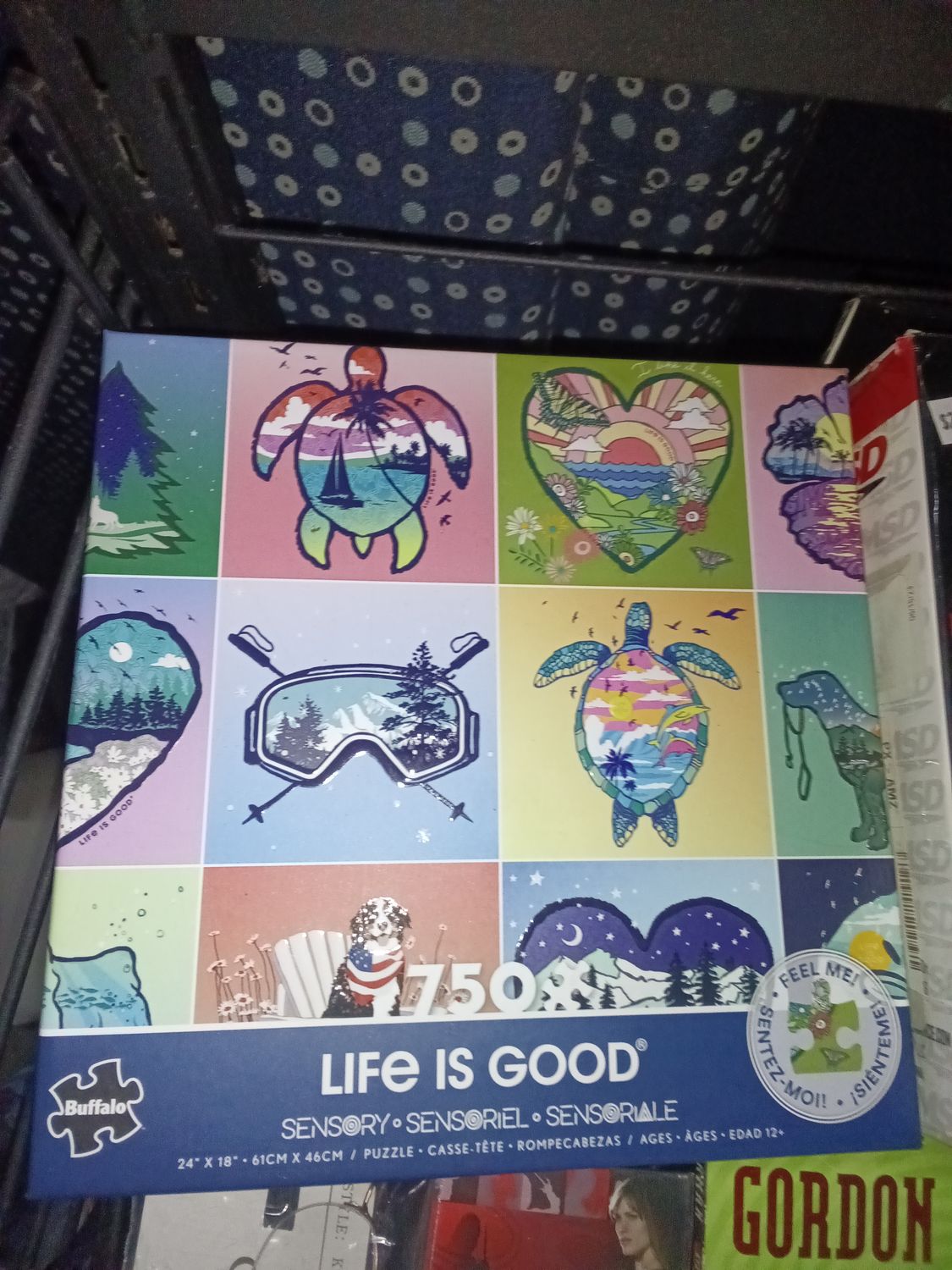 Buffalo Games "Life is Good" 750-Piece Sensory Puzzle