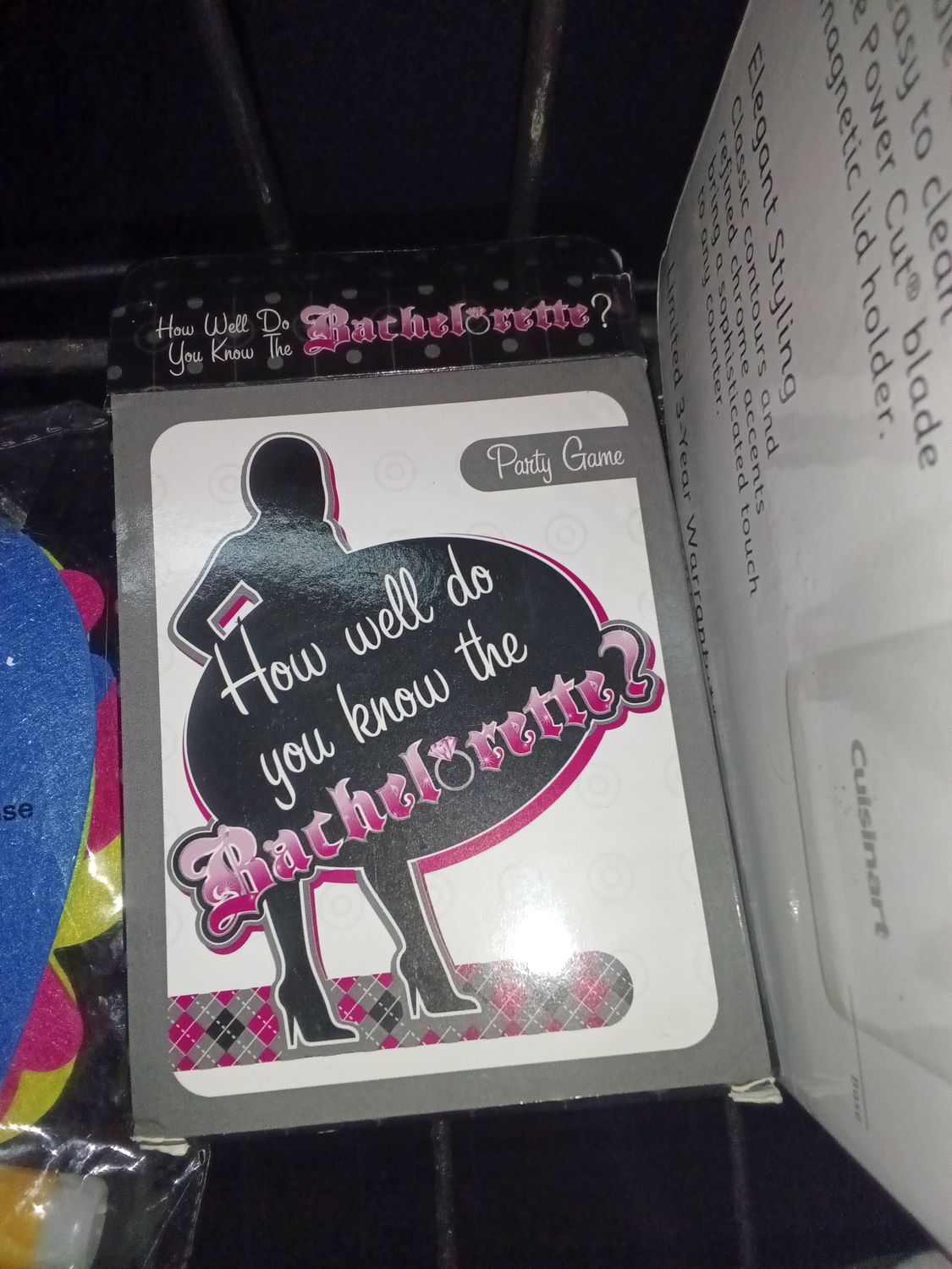 How Well Do You Know The Bachelorette?" Party Game