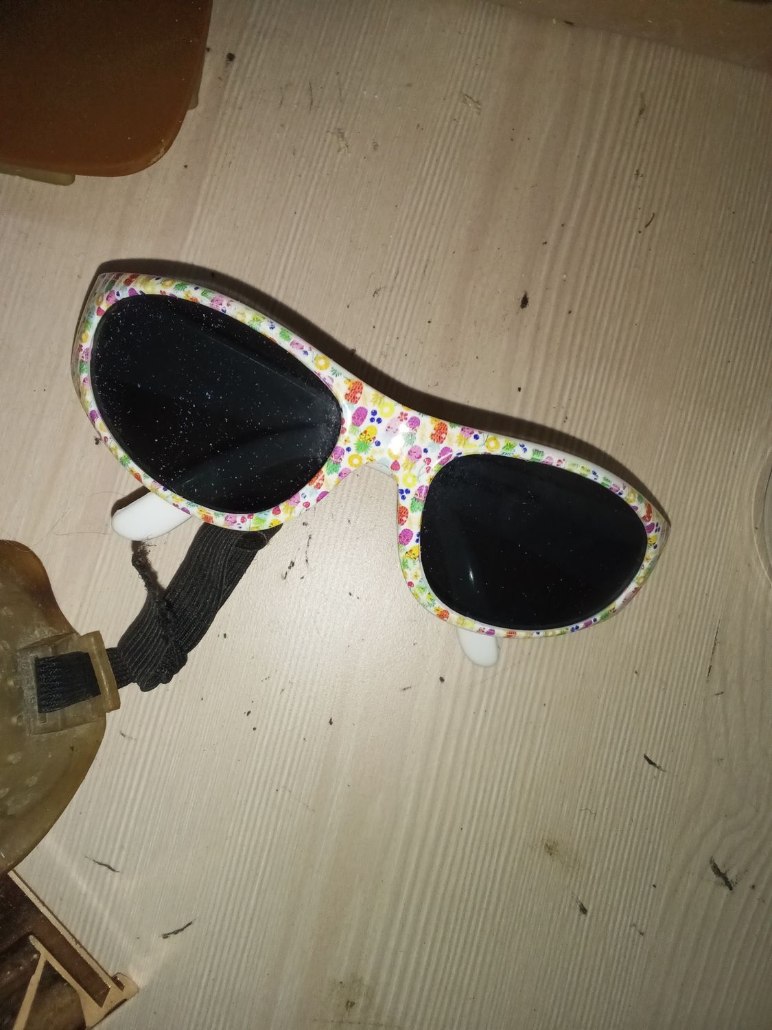Kids Multi-Color Pattern Sport Sunglasses