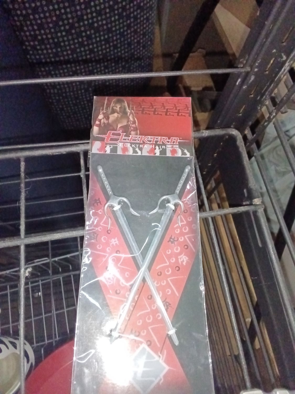 Marvel "Elektra" Movie Promo Prop Replica Twin Sai Hair Sticks