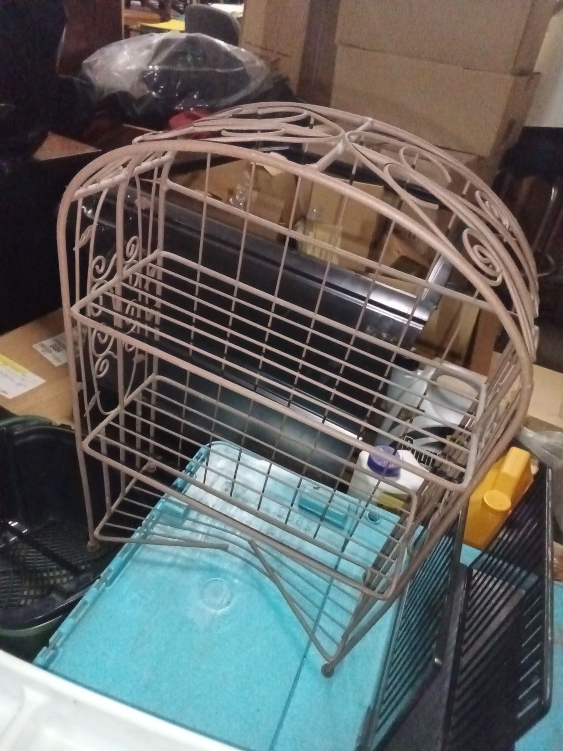 Wrought Iron Bakers Rack