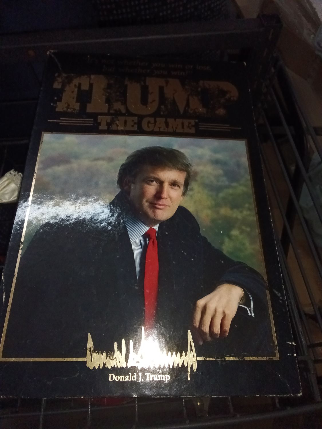 Trump: The Game, a finance-themed board game manufactured by Milton Bradley.