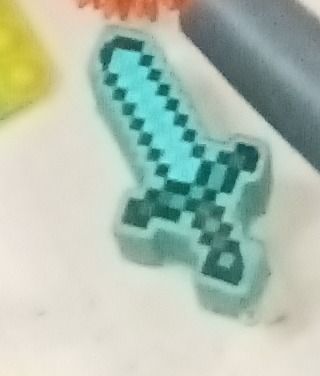 Minecraft Diamond Sword Fidget