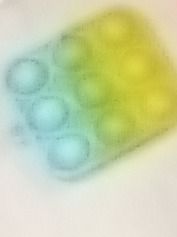 Standard Square Rainbow Bubble Popper