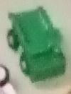 Miniature Green Plastic Construction Truck: