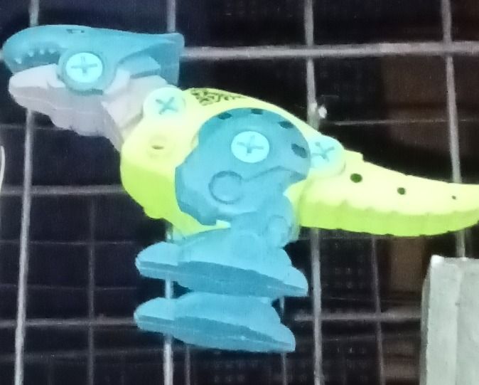 Blue and Green T-Rex Dinosaur Toy