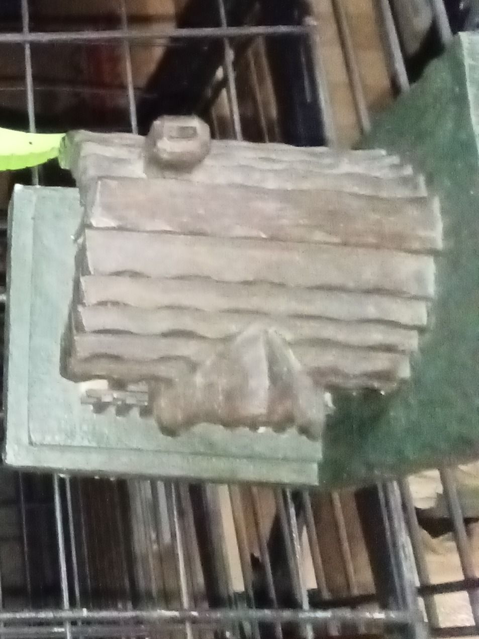 Log Cabin Decorative Bookend