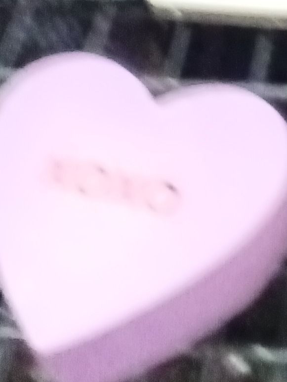 Heart-Shaped "XOXO" Valentine Box