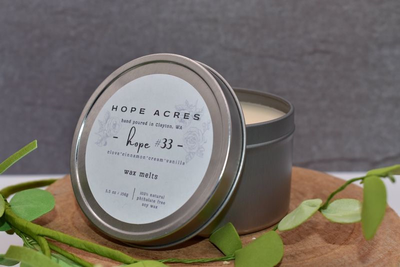 hope #33 Wax Melt Tin 5oz