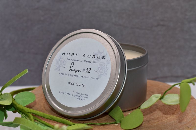 hope #32 Wax Melt Tin 5oz