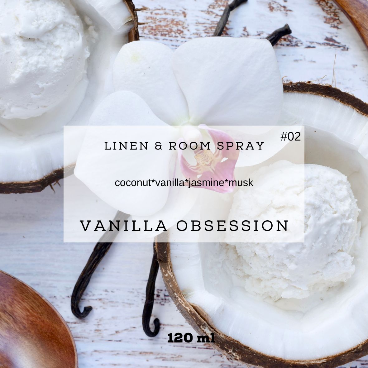 4oz Linen &amp; Room Spray - Vanilla Obsession #02