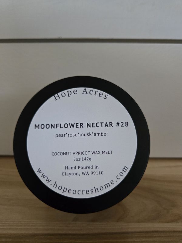 5oz Wax Melt Tin - #28 Moonflower Nectar