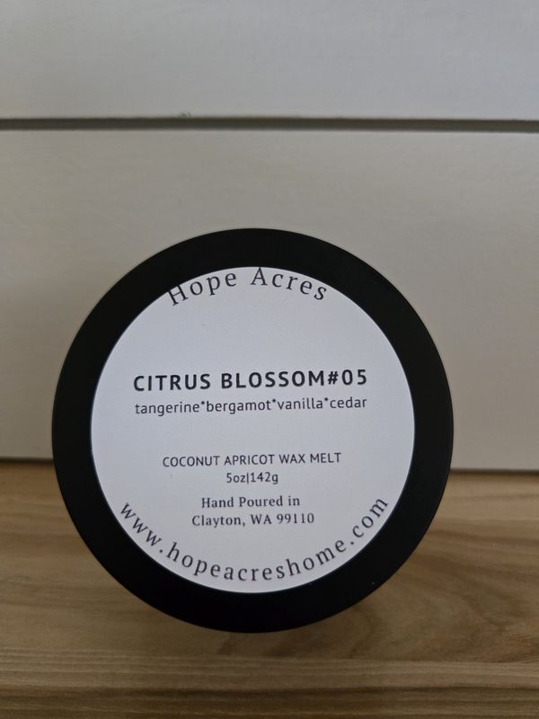 5oz Wax Melt Tin - #05 Citrus Blossom