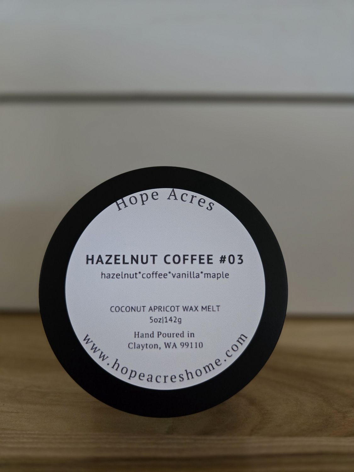 5oz Wax Melt Tin - #03 Hazelnut Coffee
