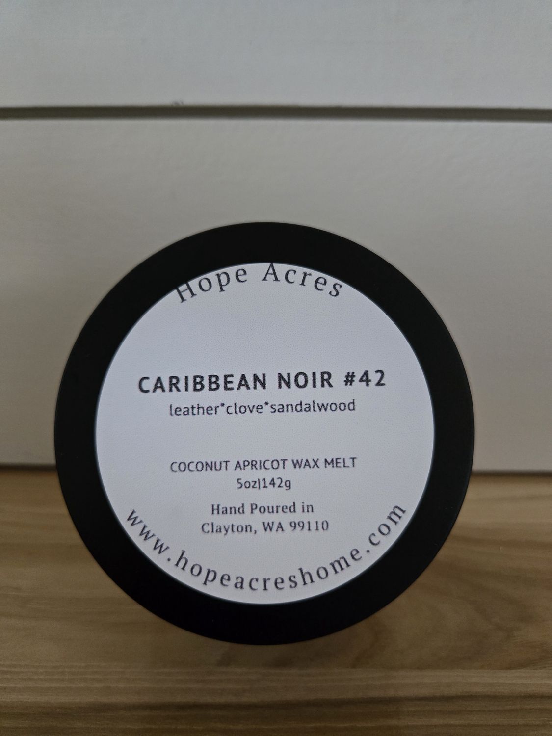 5oz Wax Melt Tin - #42 Caribbean Noir