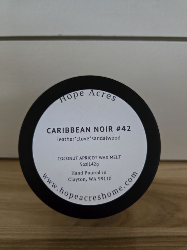 5oz Wax Melt Tin - #42 Caribbean Noir