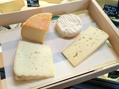 Plateau fromage n°2 "hebdo duo" (sans vache 🐐🐑 4 morceaux)