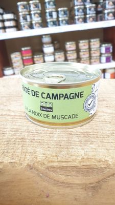Pâté de campagne à la noix de muscade