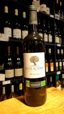 Vin blanc. 100% Marsanne (monocépage) . Bio. IGP Pays d'Hérault. 75cL.