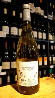 Vin blanc Maspiquet, cuvée Initial (Voltis et Floréal). Bio. IGP Collines de la Moure. 75cL.