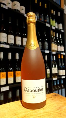 Rosé pétillant, Domaine de l'Arbousier, Méthode Traditionnelle. Bio. 75cL.