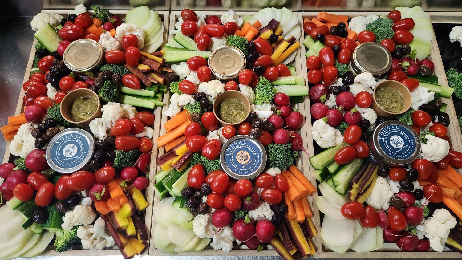 Plateau buffet végé 🌿 (GRAND)