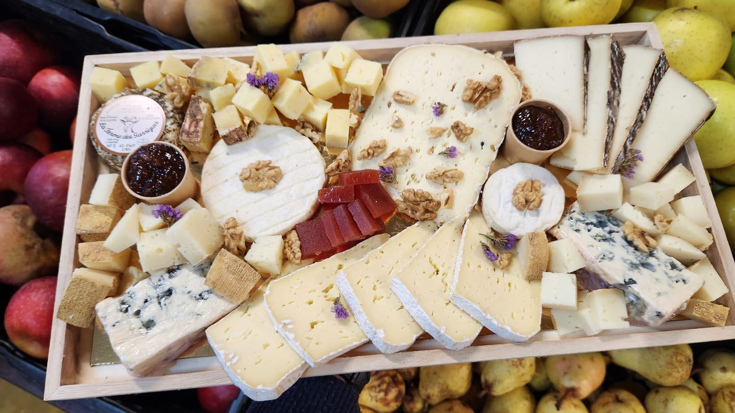 Plateau buffet fromage 🧀 (GRAND)