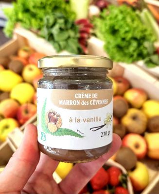 Crème de marron des Cevennes, à la vanille 230g 🌰