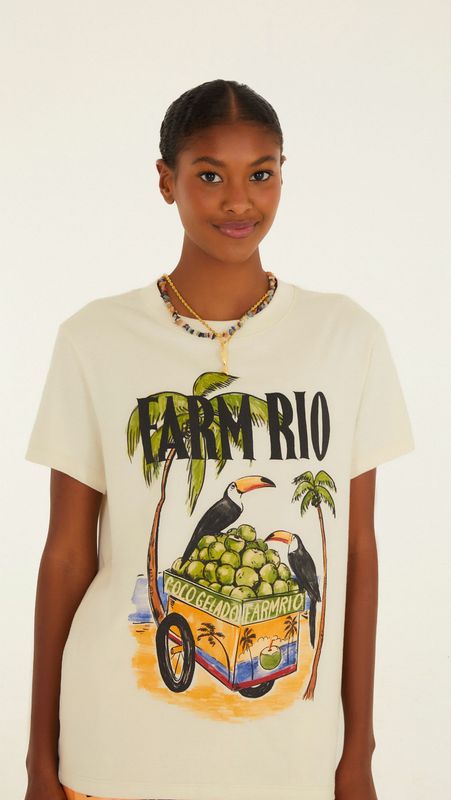 Farm Rio Franela Fit Granja Rio Coco 