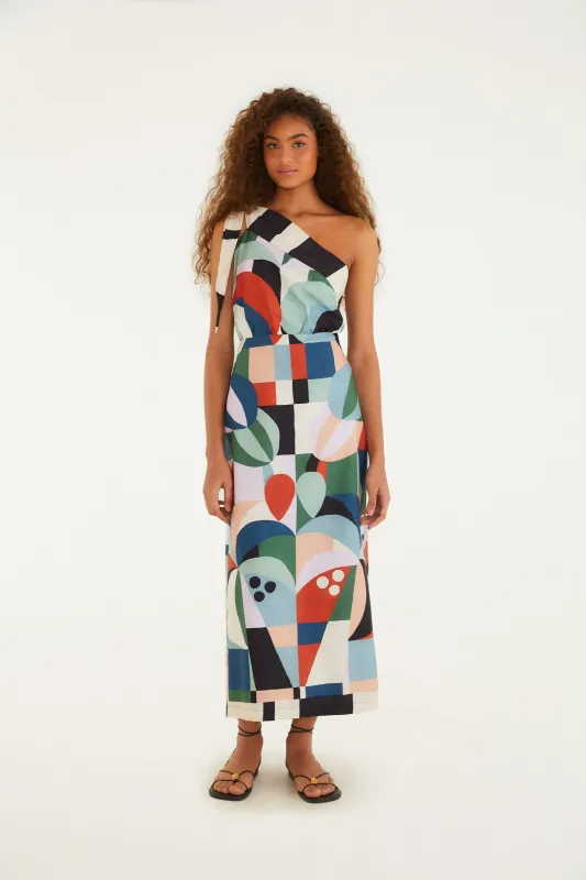 Farm Rio Vestido Recanto de Coco