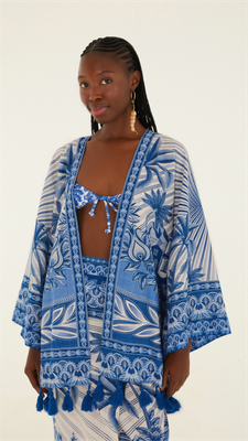 Farm Rio Kimono Afeto Tropical