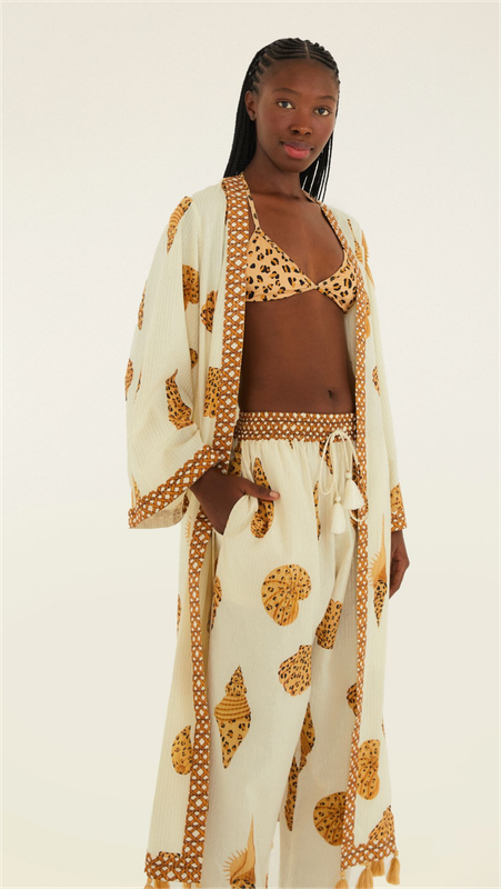 Farm Rio Kimono Concha Pintada