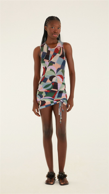 Farm Rio Vestido de tul de Recanto dos Coqueiros