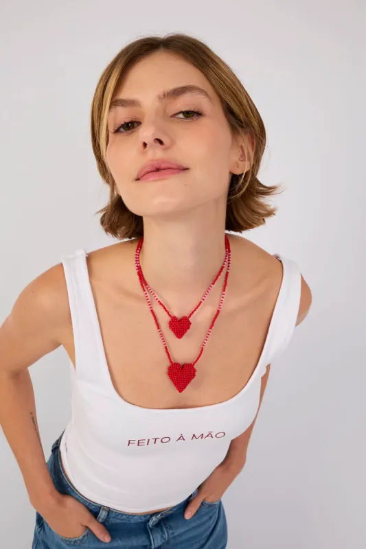 Kit Collar Corazón Madre e Hija