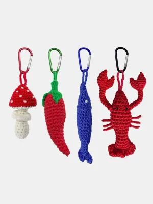 Bag Charm Sardina Croché
