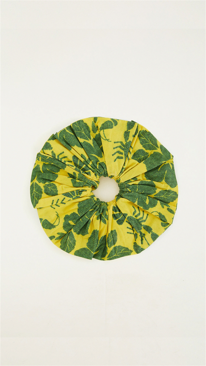 Scrunchie de Pesca Amarillo