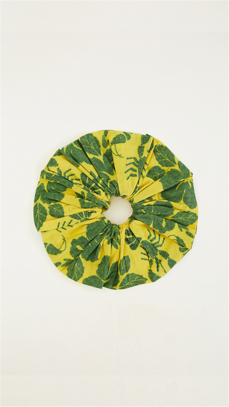 Scrunchie de Pesca Amarillo