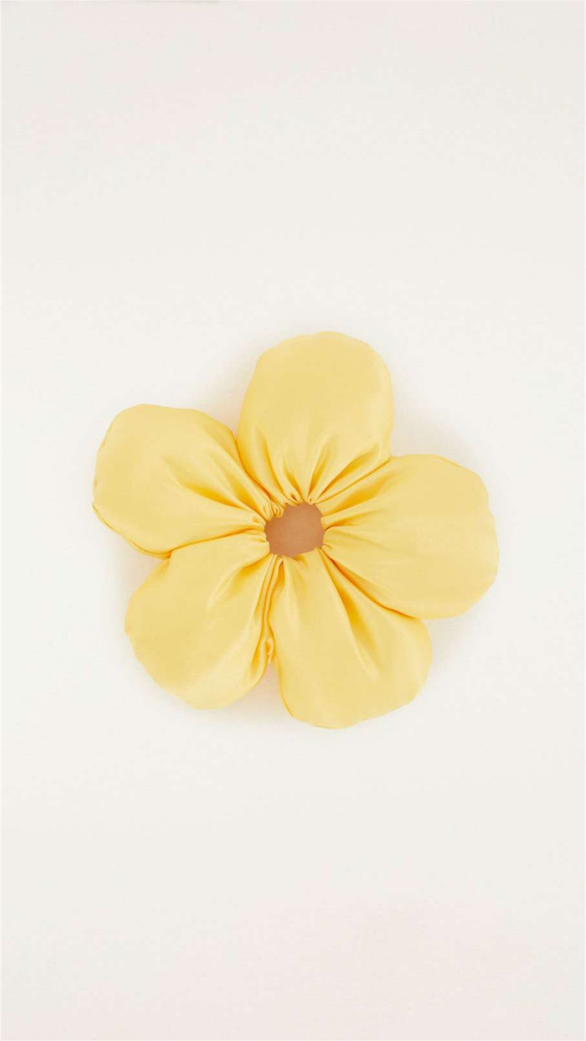 Scrunchie Puffer Amarillo